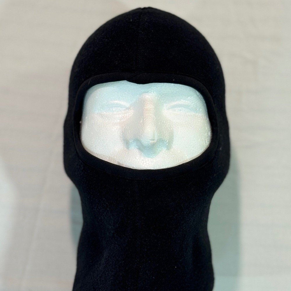 Seirus Black Fleece Balaclava Ski Snowboard Face Mask Unisex L/XL